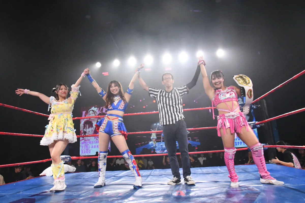 アイドルと女子プロレスがマレーシアで融合！矢口真里がNGT48、KLP48らと「LOVEマシーン」披露！もえあず、アプガ（プロレス）も参戦した「GOOD LIFE」イベントが大成功！