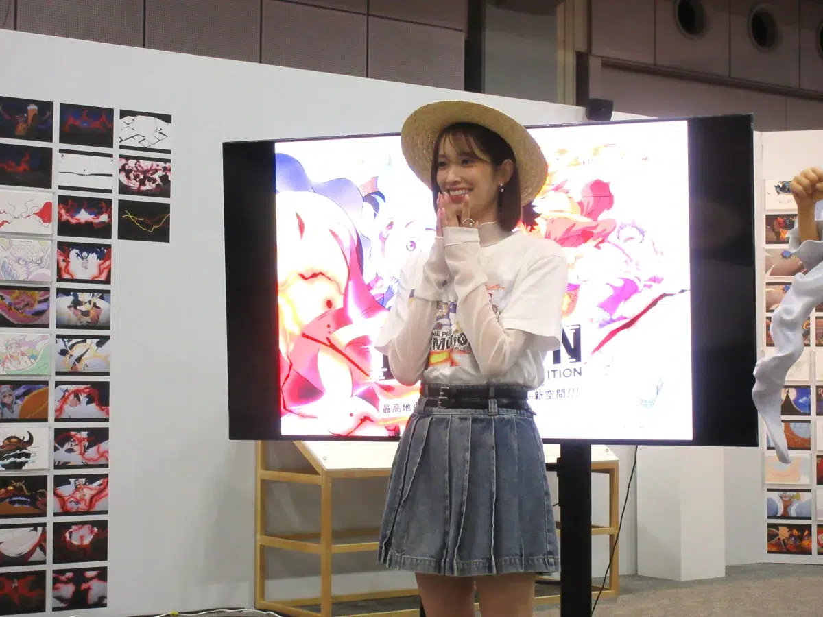 インタビュー】佐々木久美（元日向坂46）がTVアニメ『ONE PIECE』展示