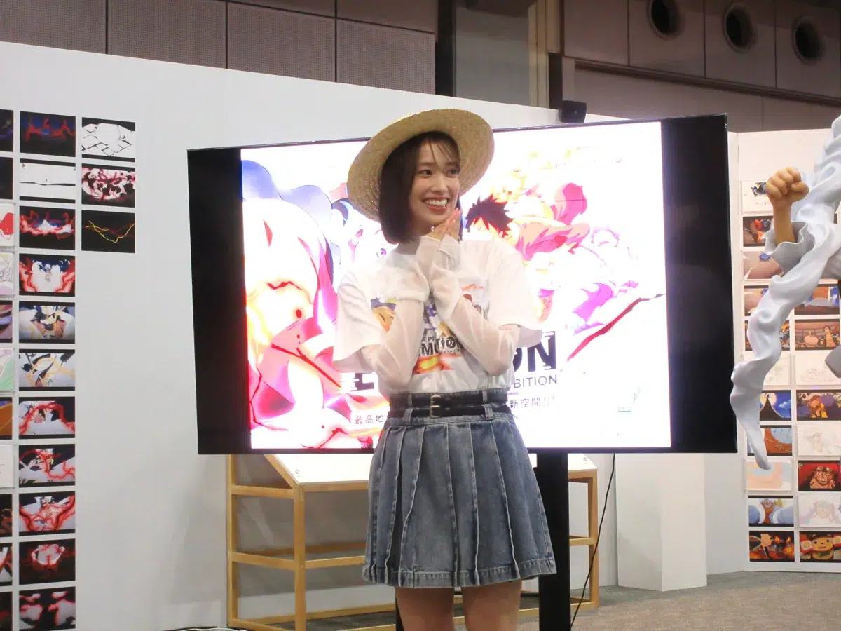 インタビュー】佐々木久美（元日向坂46）がTVアニメ『ONE PIECE』展示