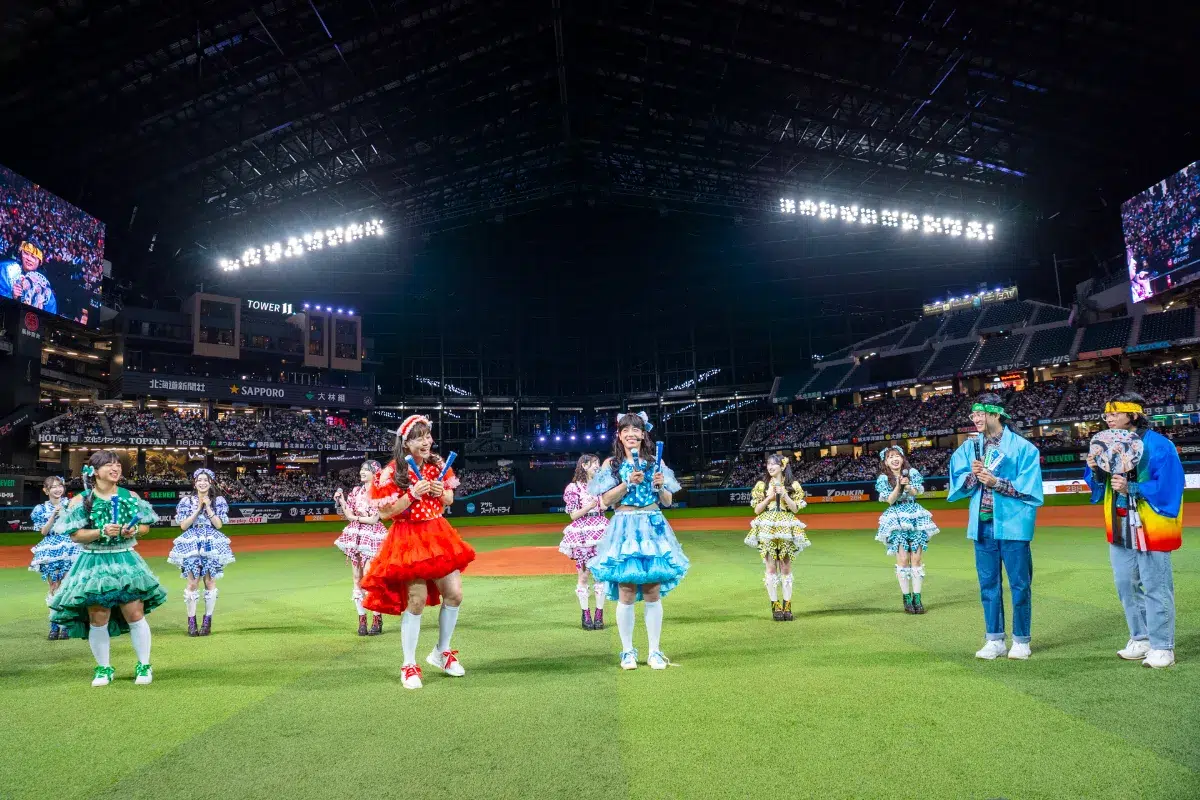 超ときめき♡宣伝部、ファイターズのファン感謝祭で「清宮FRIENDS」と共演！