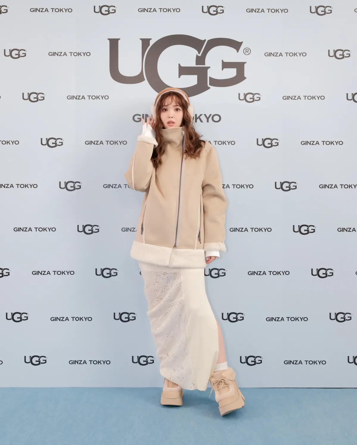 「UGG® 銀座松屋通り オープンイベント」に三浦翔平、西野七瀬、百田夏菜子ら総勢10名の豪華セレブリティが集結！ 西野七瀬　この冬は「イルミネーションをしている住宅地を散歩したい。」