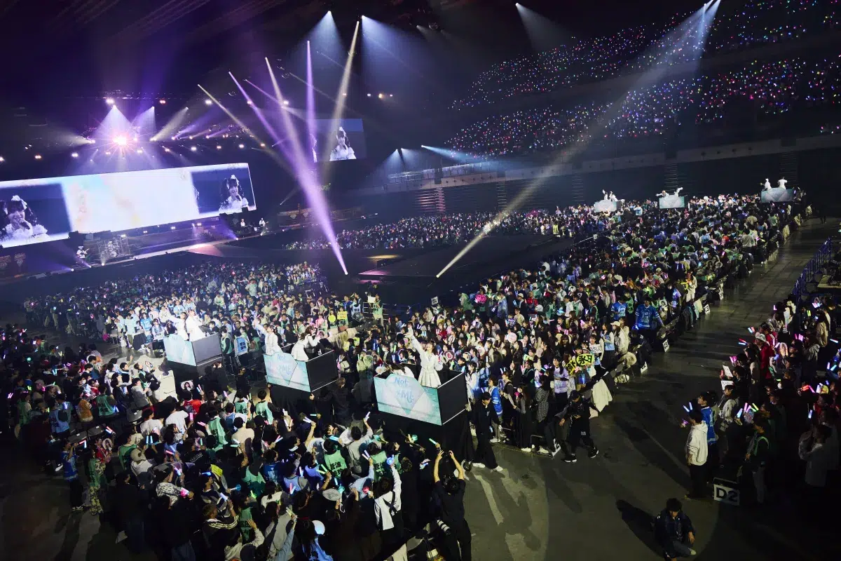 ≠ME、7周年はKアリーナ横浜！有明アリーナ公演でサプライズ発表！指原莉乃プロデュースのノイミーが結成7周年に向け加速、1万人熱狂のライブで涙の決意表明💎