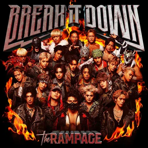 THE RAMPAGE、NEW SINGLE 『BREAK IT DOWN』に史上初となるプロレス4団体合計8名のプロレスラー選手が参加！