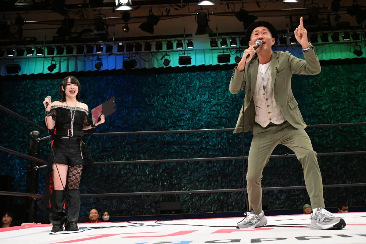 OCHA NORMA中山夏月姫、アイアンマンヘビーメタル級王座を獲得！ハロプロ×プロレスの歴史的瞬間を目撃。斉藤円香の美声リングアナ、窪田七海のキュルルンビームも炸裂！
