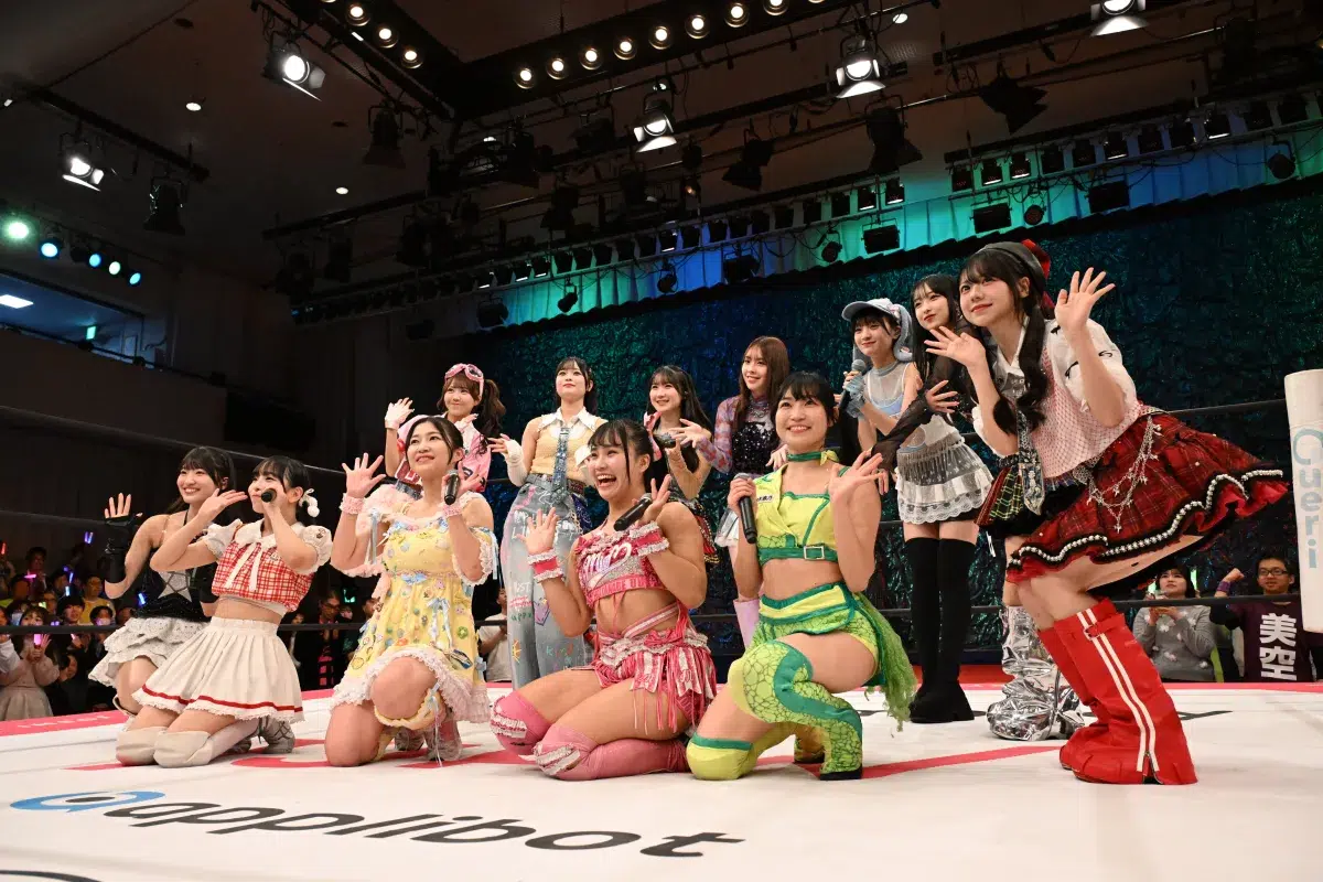 OCHA NORMA中山夏月姫、アイアンマンヘビーメタル級王座を獲得！ハロプロ×プロレスの歴史的瞬間を目撃。斉藤円香の美声リングアナ、窪田七海のキュルルンビームも炸裂！