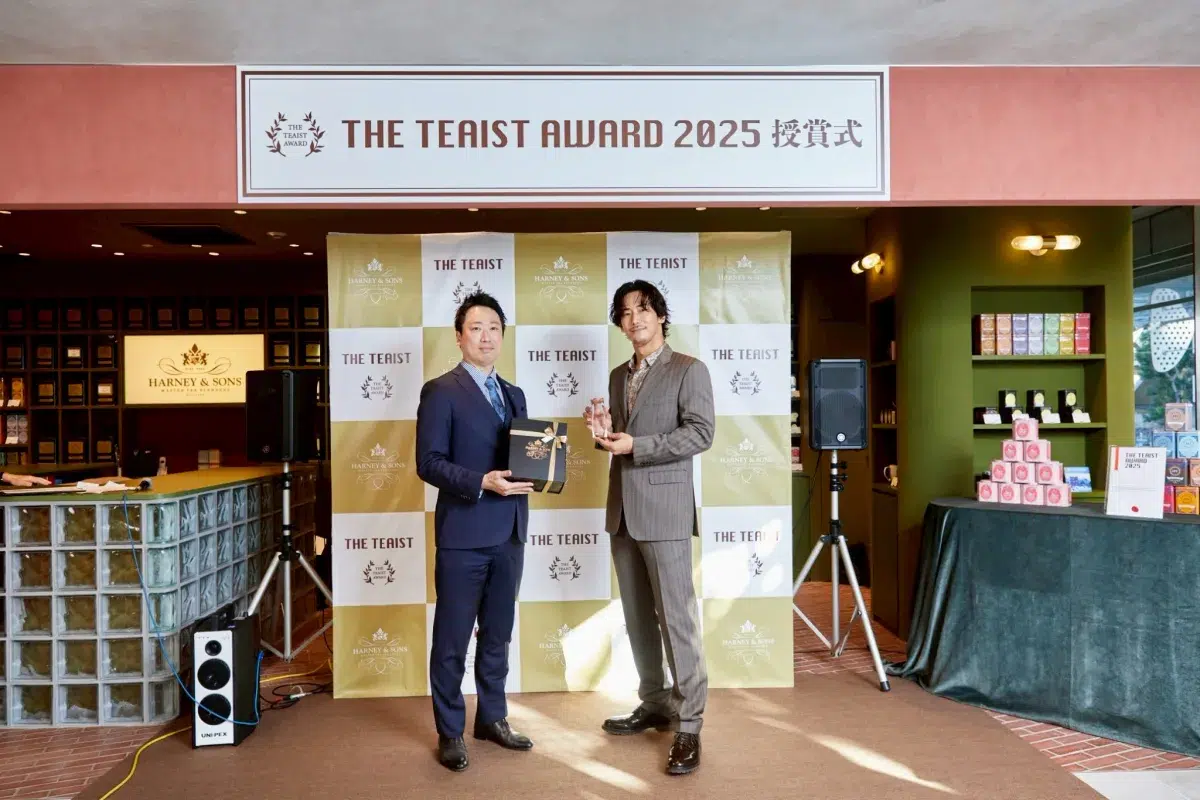 【小林直己】「THE TEAIST AWARD 2025」初代受賞！HARNEY & SONSが選んだ、創造性と美意識を支える「紅茶哲学」