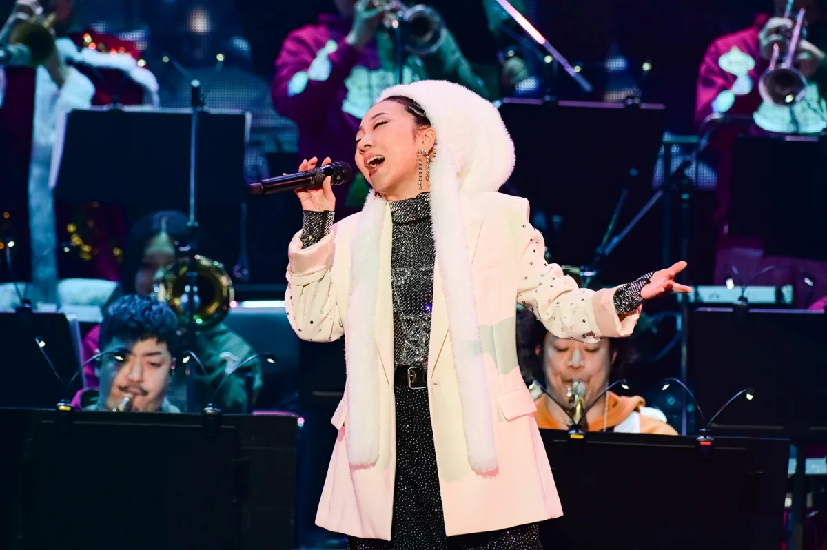 MISIA クリスマスの夜にMISIAから心踊る音楽の贈り物 総勢22名のビッグバンドとともに奏でた珠玉のクリスマスナンバーが聖夜を華やかに彩る！