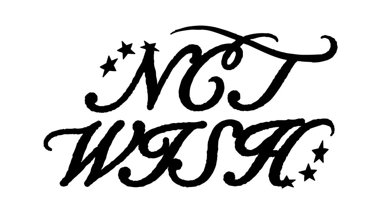 NCT WISH、ALANDと初のコラボで夢の店内ジャック!サイン入りパネルや限定衣装展示も! 4 文字, ロゴ, 星, デザイン