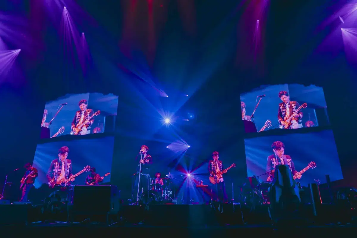 ポルノグラフィティ7年ぶりのカウントダウンライヴ『みなとみらいロマンスポルノ'25 ～THE OVEЯ～』完遂！最新曲「はみだし御免」も披露！