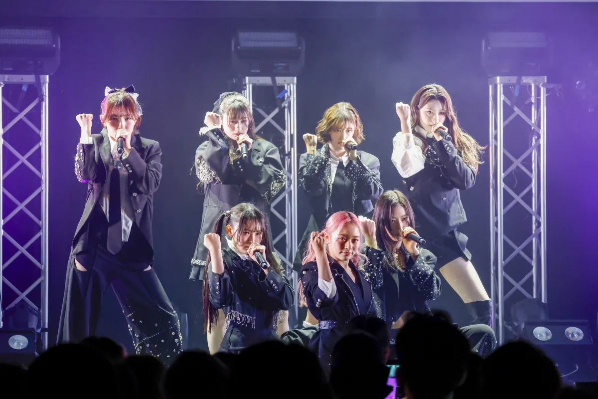 7人組ダンスボーカルグループ MISS MERCY 6thワンマンライブ “BEYOND：THE STARDUST MOON“を開催！ 新曲『BBB（ビリビリボーン）』含む全22曲を披露