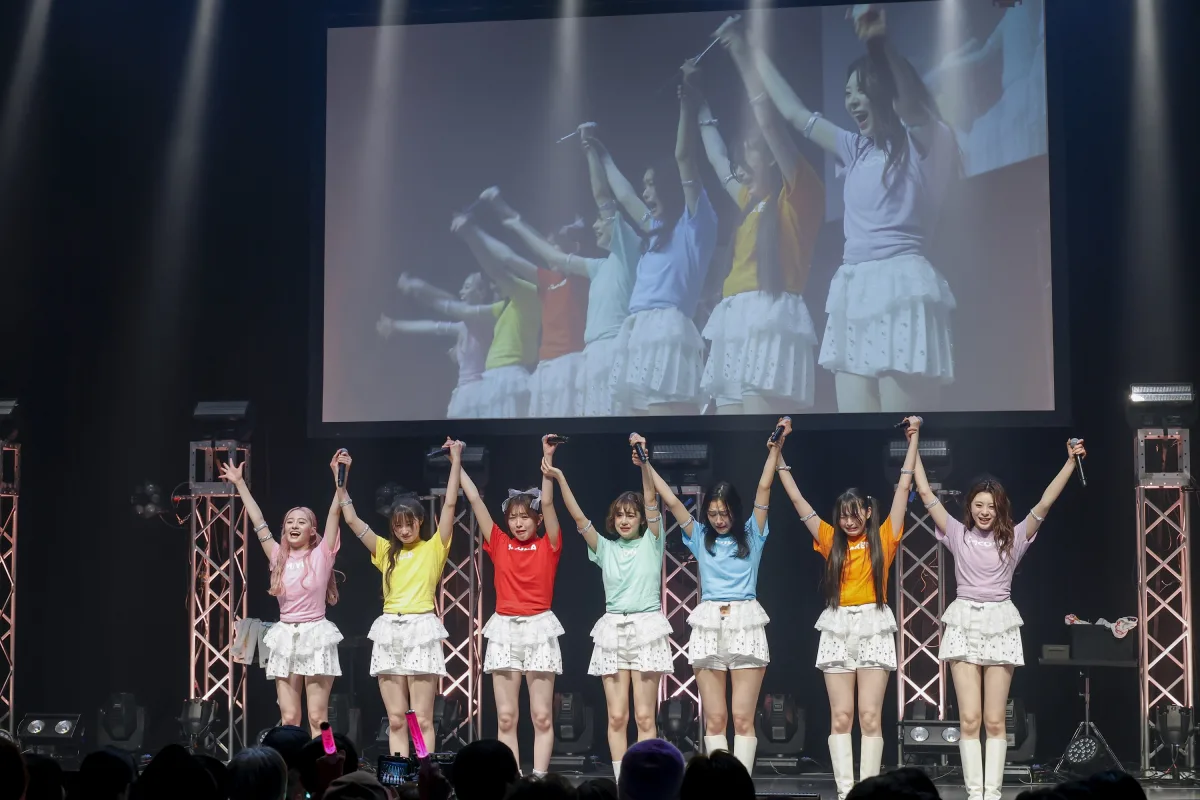 7人組ダンスボーカルグループ MISS MERCY 6thワンマンライブ “BEYOND：THE STARDUST MOON“を開催！ 新曲『BBB（ビリビリボーン）』含む全22曲を披露