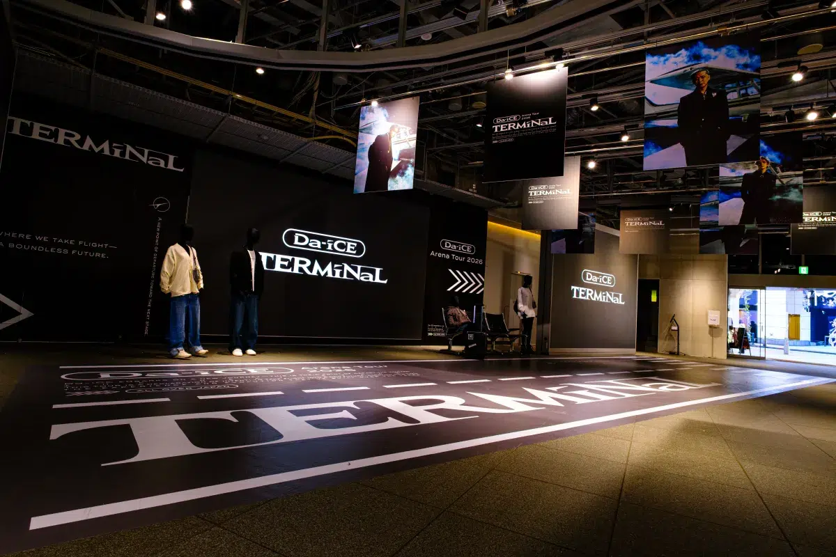 Da-iCE New Album『TERMiNaL』の発売にあわせ、コンセプト空間『Da-iCE TERMiNaL in SHIBUYA TSUTAYA』を開催！