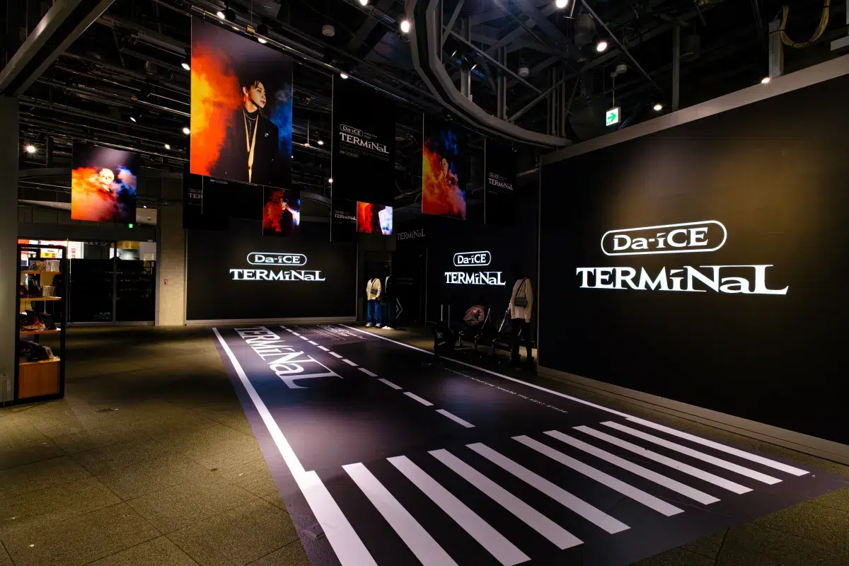 Da-iCE New Album『TERMiNaL』の発売にあわせ、コンセプト空間『Da-iCE TERMiNaL in SHIBUYA TSUTAYA』を開催！