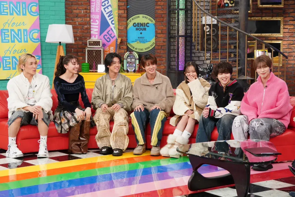 GENIC初の冠番組『GENIC hour』シーズン2決定！GENIC福男・福女決定戦で“最も運のない男”が注目