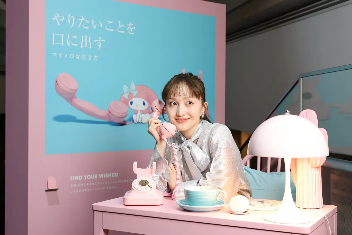 百田夏菜子、マイメロディから学んだ「自分をほめる生き方」とは？表参道ヒルズで新イベント開催