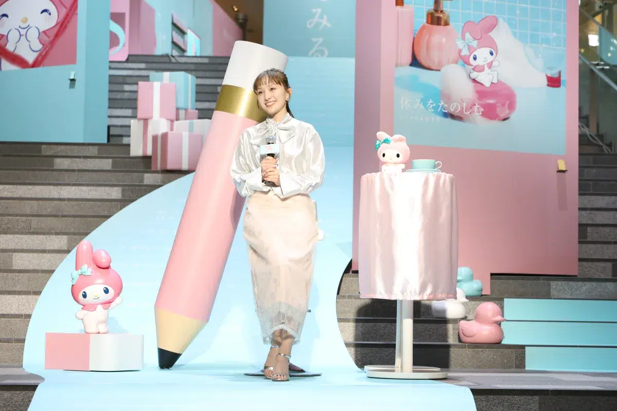 百田夏菜子、マイメロディから学んだ「自分をほめる生き方」とは？表参道ヒルズで新イベント開催