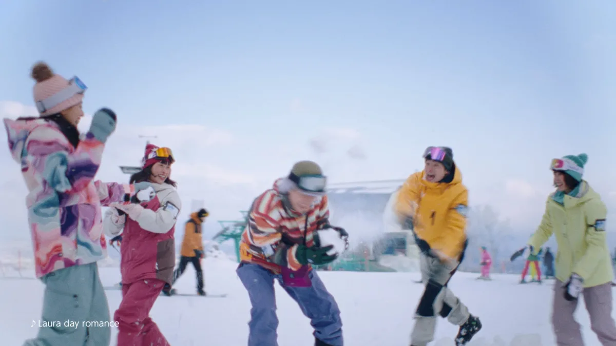 【JR SKISKI】上坂樹里が人生初のスキーに挑戦！新CM「ゲレンデ篇」本日放送開始、リアルな“初体験”の表情に注目