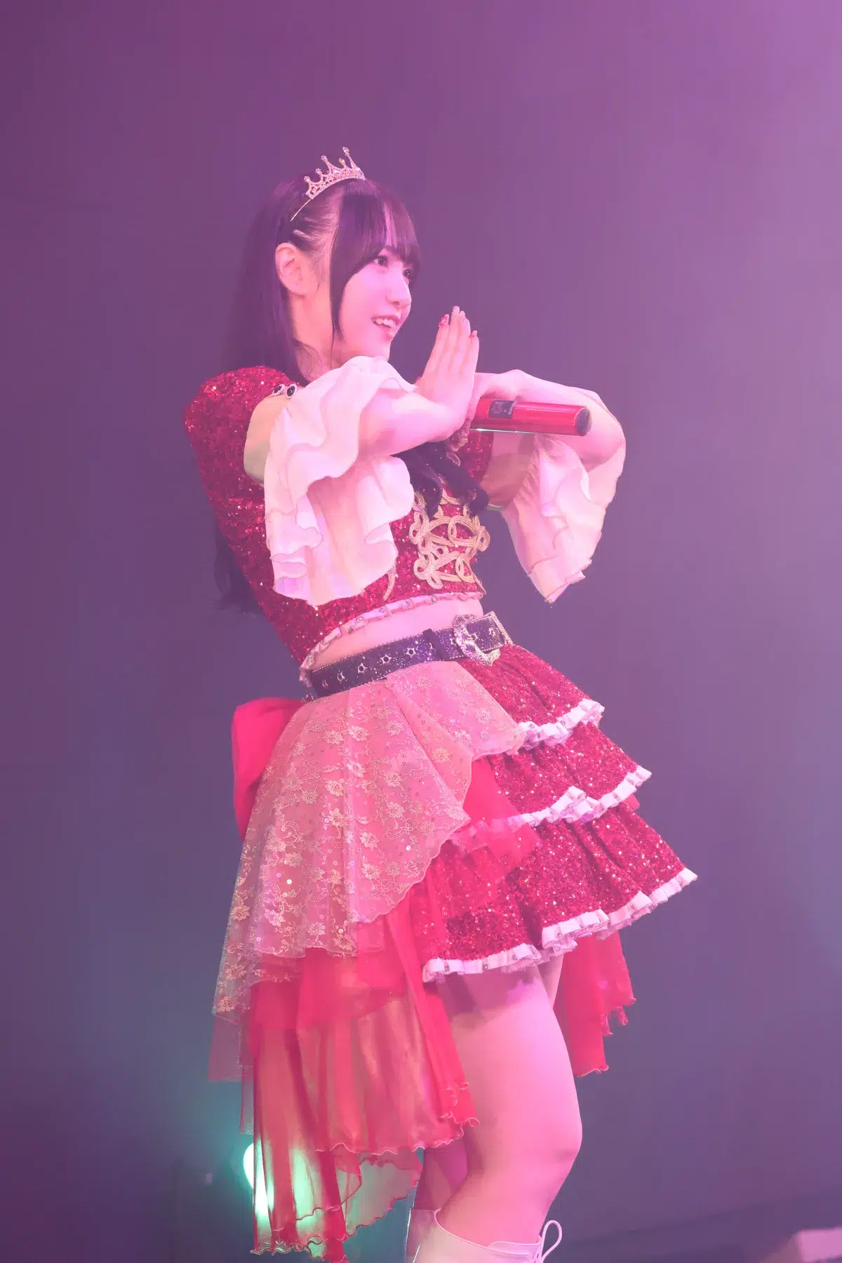 上月せれな、元日に行った4時間近くに及ぶワンマン公演で全51曲を熱唱!!