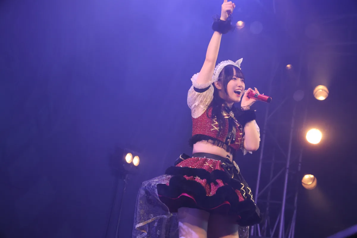 上月せれな、元日に行った4時間近くに及ぶワンマン公演で全51曲を熱唱!!