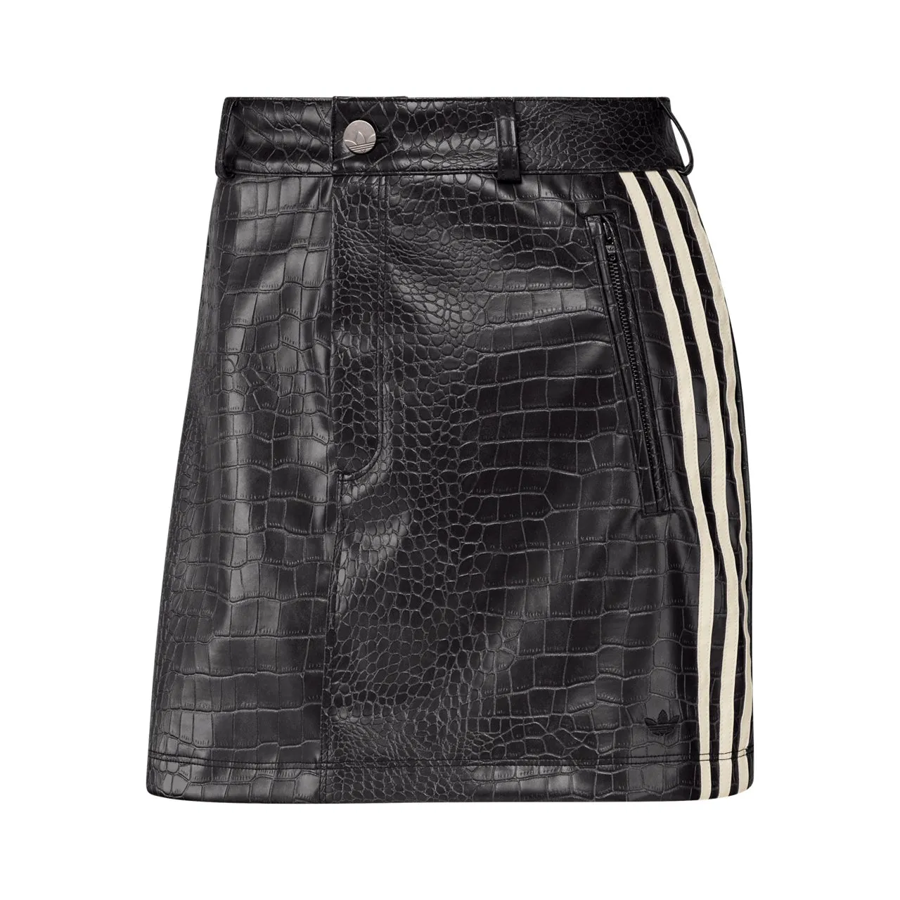 藤井風・JENNIEコメントあり!adidas SUPERSTAR新章開幕、原宿に限定フォトスポットも登場! 13 黒いクロコダイル柄のスカート