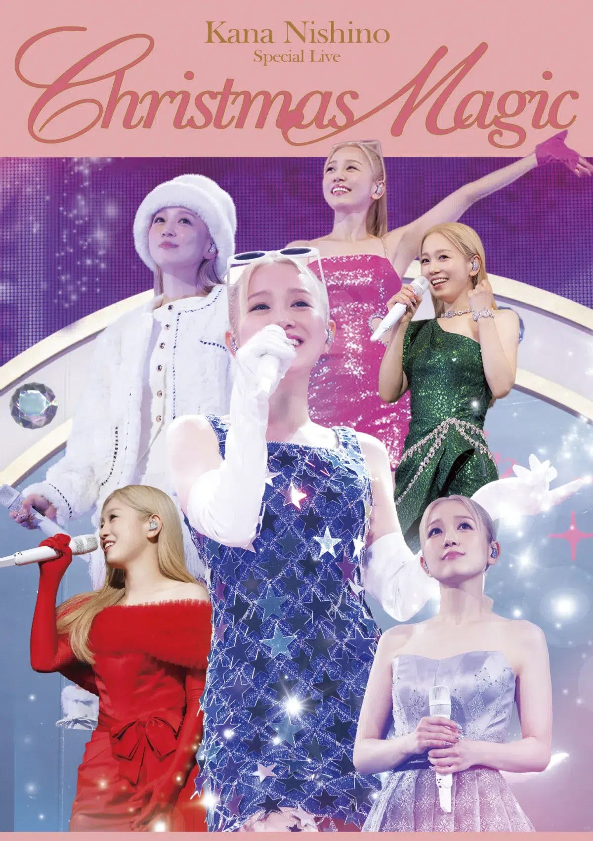 西野カナ 3月18日(水)発売 ライブBlu-ray & DVD 「Special Live "Christmas Magic"」2種のジャケット写真を公開！カバー楽曲含む収録内容も発表！