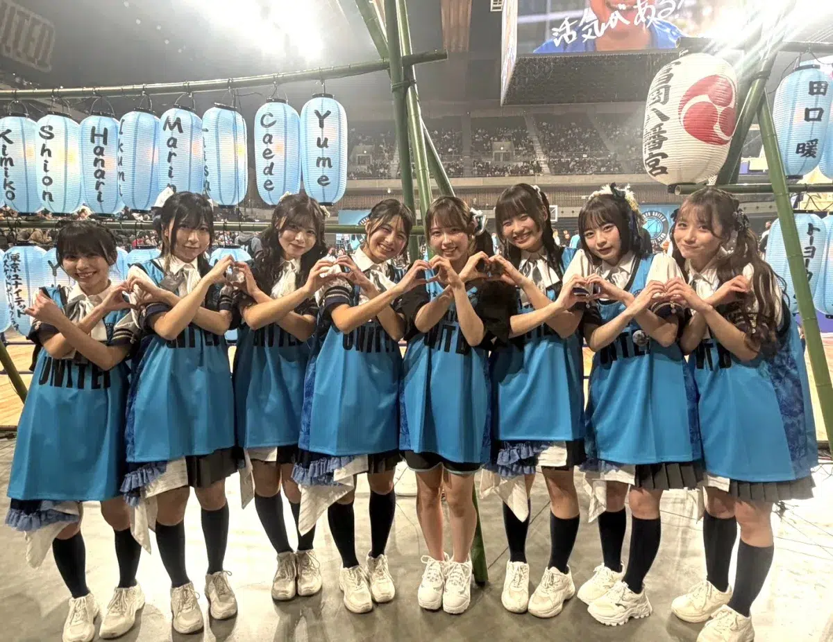 Palette Parade・B3リーグ 第18節 東京ユナイテッドBC VS 新潟アルビレックスBBゲスト出演で盛り上げに貢献！