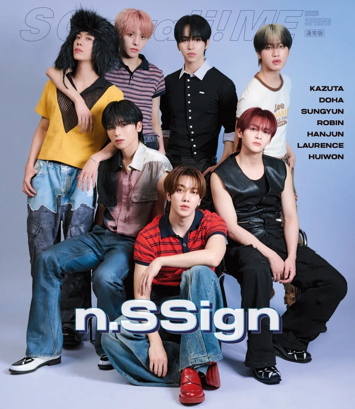 n.SSign雑誌バックカバー
