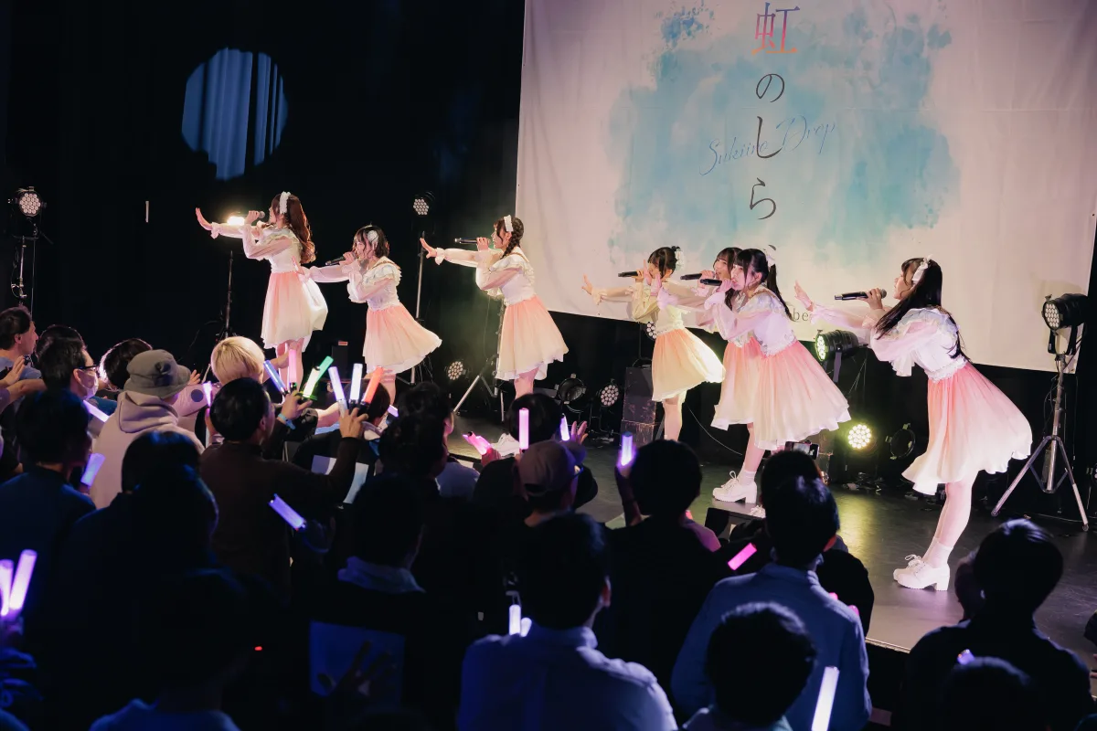 【ライブレポート】透色ドロップ、完売の新体制お披露目公演「虹のしらべ」で決意「私たちは前に進み続けます！」