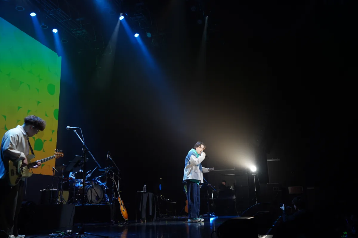 まつむら かなう、自身最大規模の全国ツアーが大阪で開幕！初開催の福岡公演も即完、新曲「バイバイってさ」をライブ初披露！