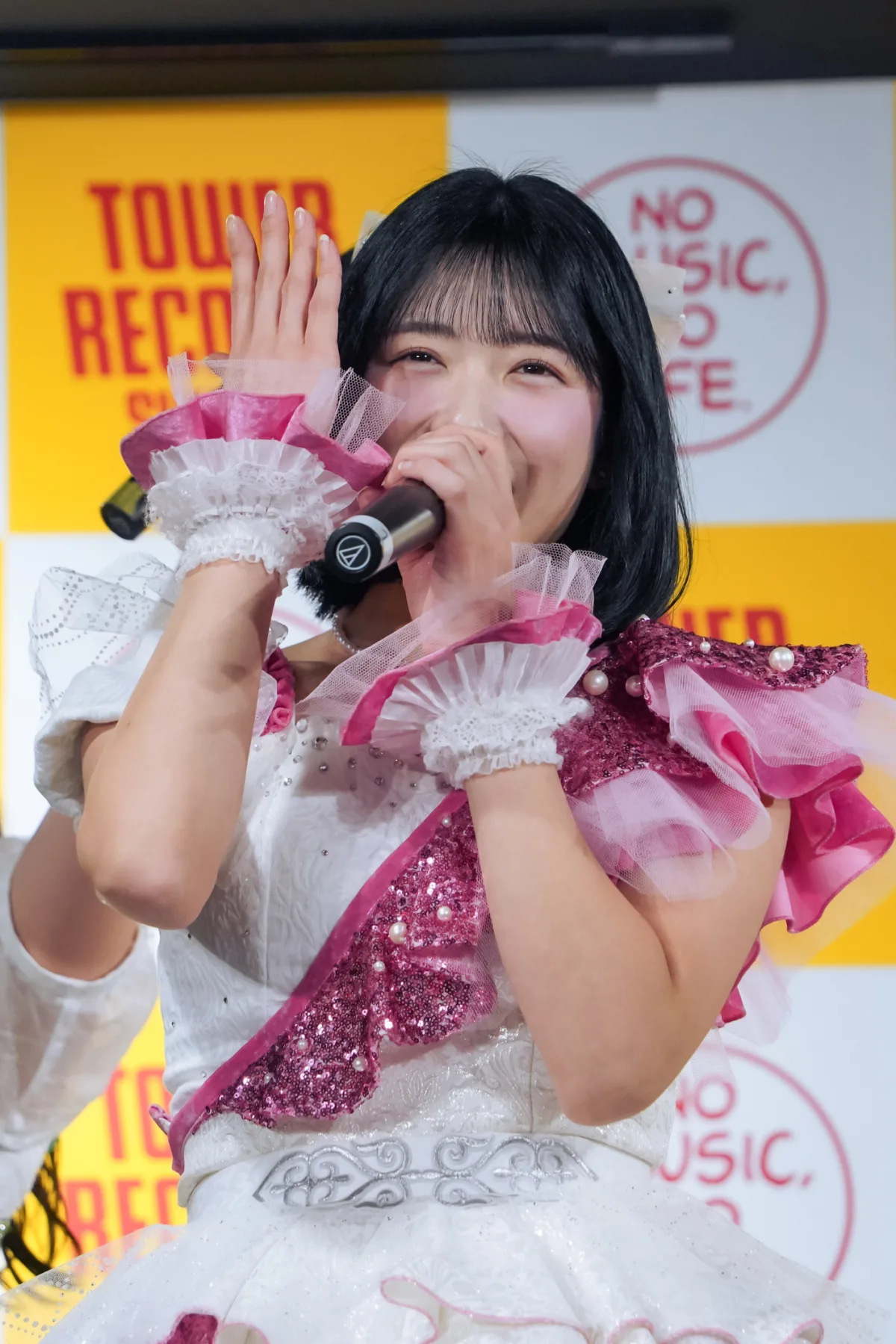 【大谷翔平超え!?】右鼻リコーダー・左鼻ピアニカ・右足タンバリン・口でラムネの「四刀流」で恋レボ披露！アップアップガールズ（２）のカオスすぎる特技披露が話題🤣 新体制初EPリリースイベントレポ🎤✨