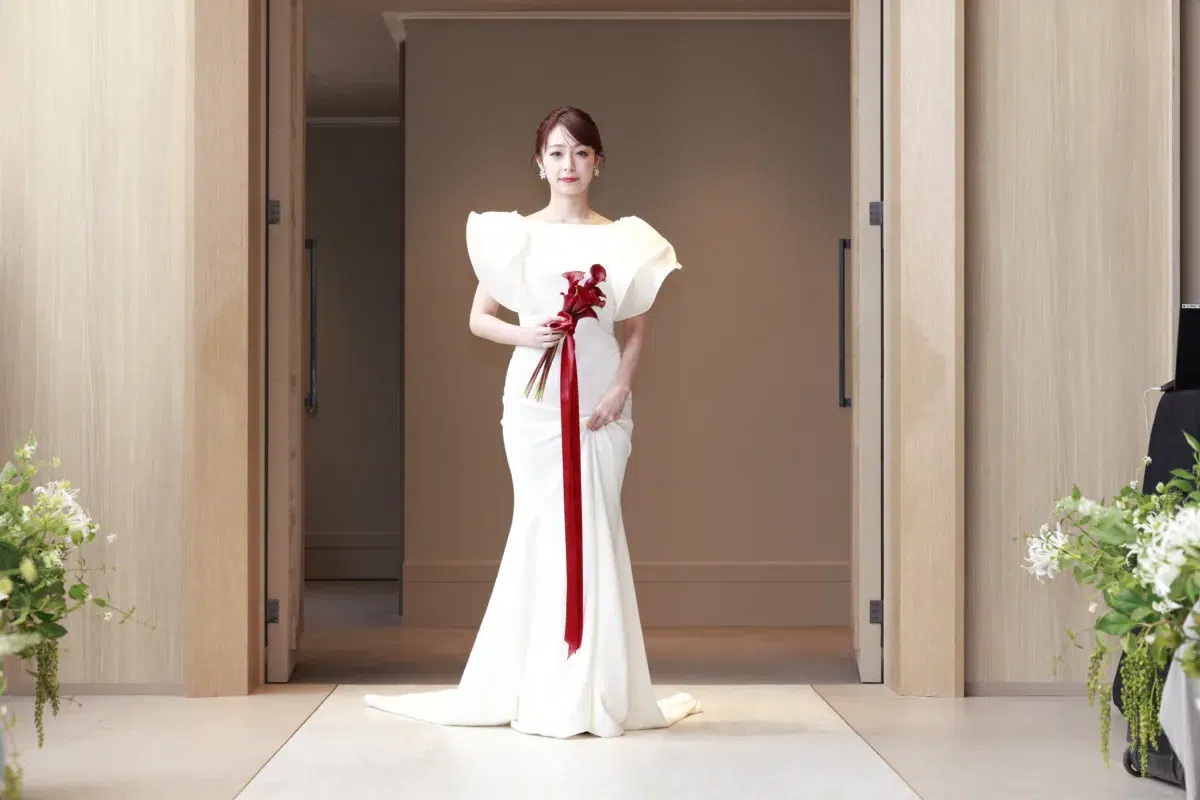 宇垣美里、純白ドレス姿で結婚観を明かす「一緒にいたい人に巡り会えるのは幸せ」 T&G新ブランド発表会