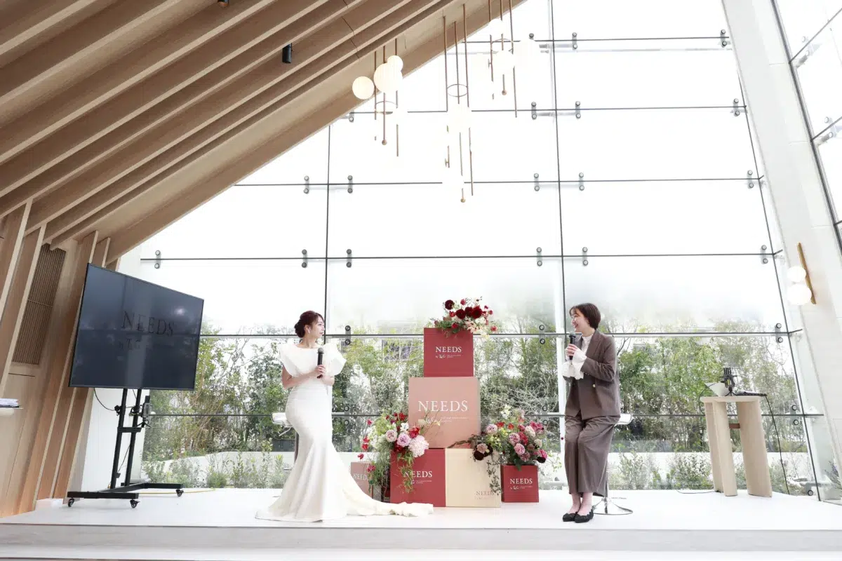 宇垣美里、純白ドレス姿で結婚観を明かす「一緒にいたい人に巡り会えるのは幸せ」 T&G新ブランド発表会