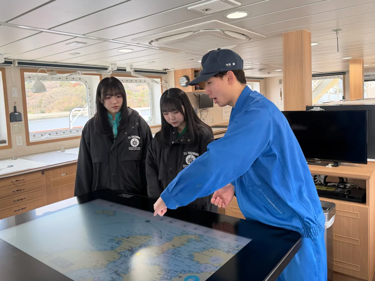 STU48×内航海運コラボ企画弓削商船高専に潜入！内航海運の未来を担う若き船員たちに密着