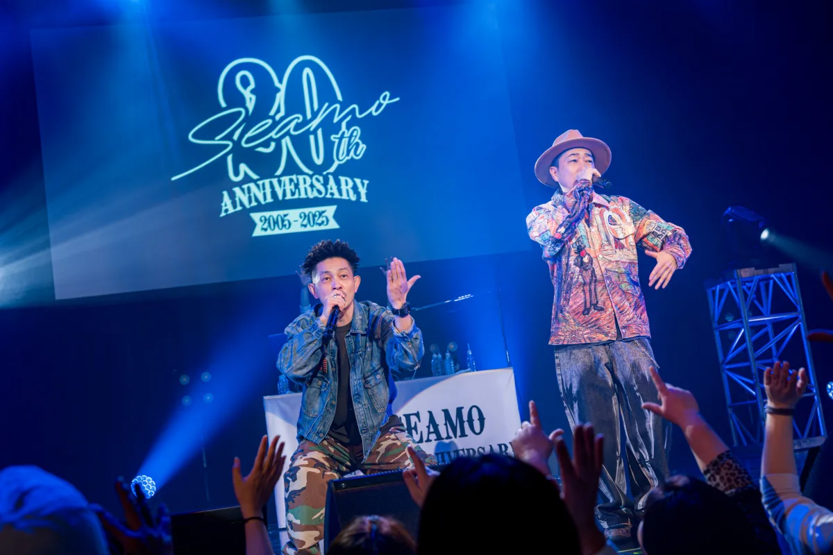 SEAMO、20周年ツアー完結！豪華ゲストが続々、名古屋HIPHOP“三英傑”が地元で再集結！！