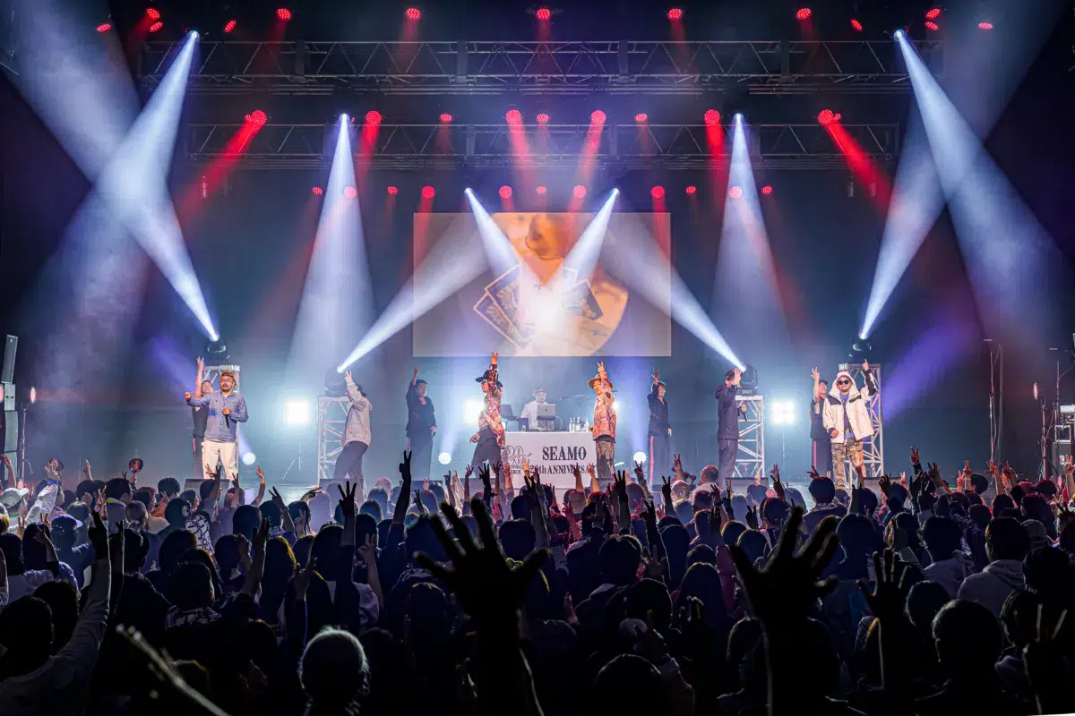 SEAMO、20周年ツアー完結！豪華ゲストが続々、名古屋HIPHOP“三英傑”が地元で再集結！！