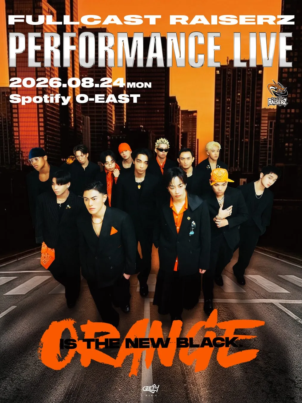 FULLCAST RAISERZ PERFORMANCE LIVE 2026