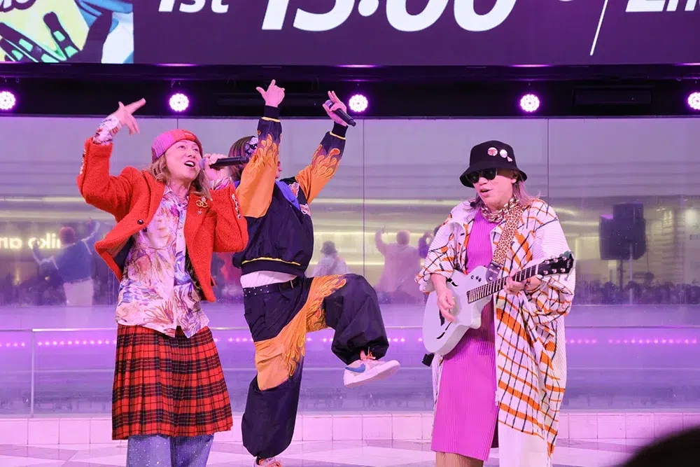 【本人コメント有り】DA PUMP & m.c.A・Tが池袋でスパハピ！「超超超！SUPER HAPPY feat. m.c.A・T」リリースイベントをサンシャインシティで開催