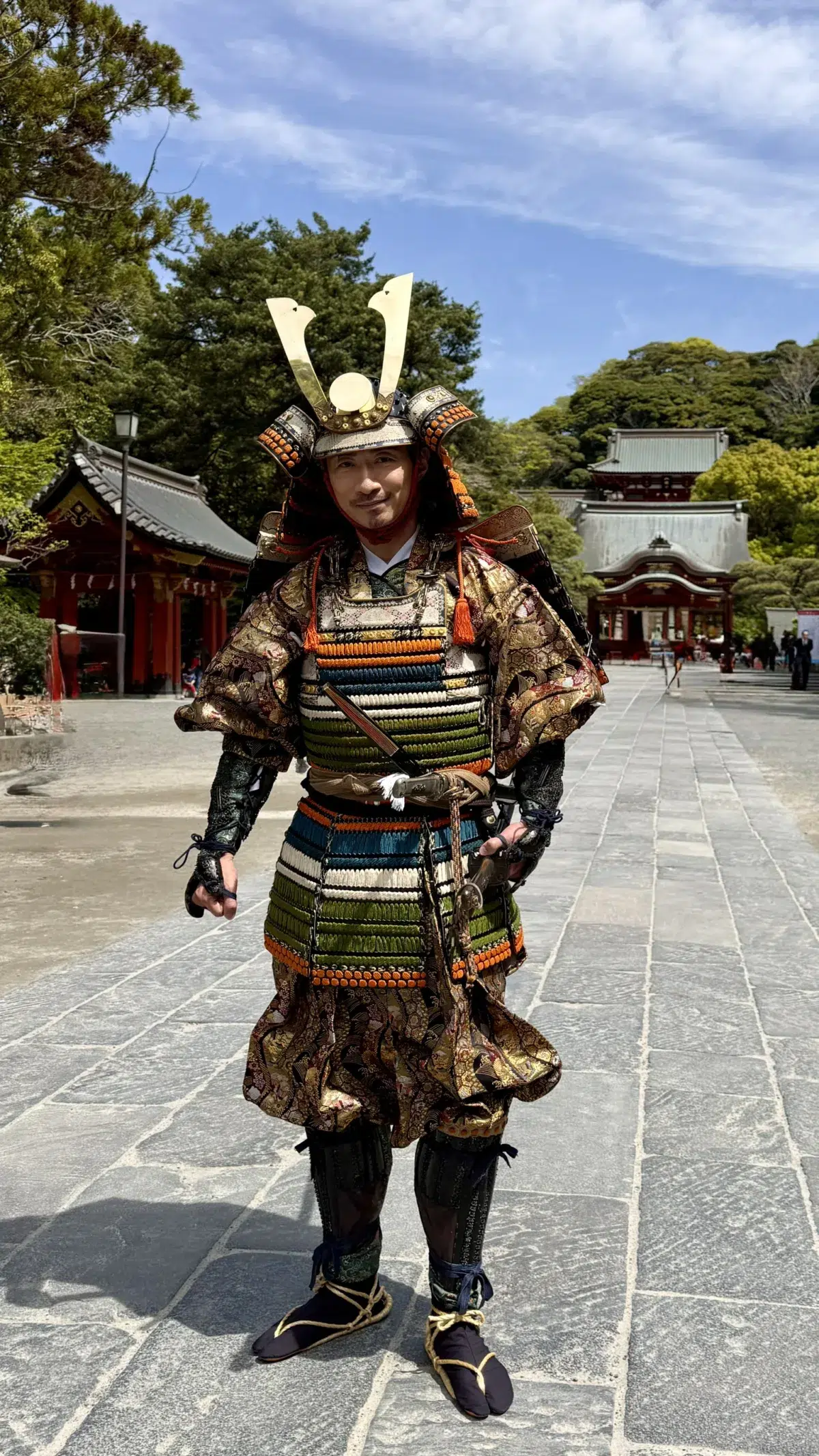 【EXILE MAKIDAI】EXILE MAKIDAIが、「第68回 鎌倉まつり」行列巡行に参加。青々と晴れた春の空の下、出身・神奈川県の観光・地域活性化に尽力。