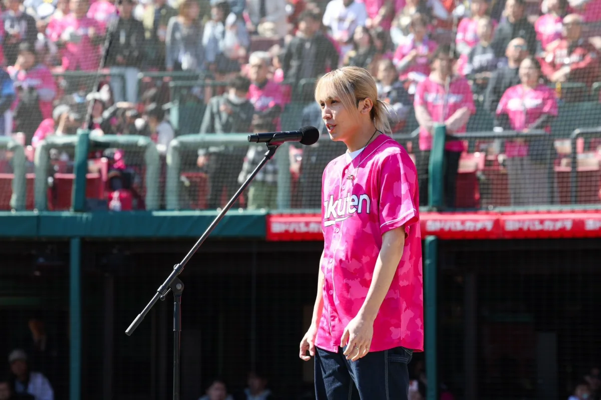 GENIC、楽天モバイル 最強パーク宮城に登場！ 国歌独唱やイニング間イベントでスタジアムを熱く盛り上げた！ 国歌独唱の小池竜暉「楽天イーグルスの皆さんに勢いをつけられれば」