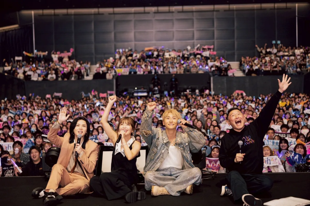 AAA宇野・末吉・與、デビュー20周年記念ファンミーティングツアーを完走！4会場8公演で約2万人を動員