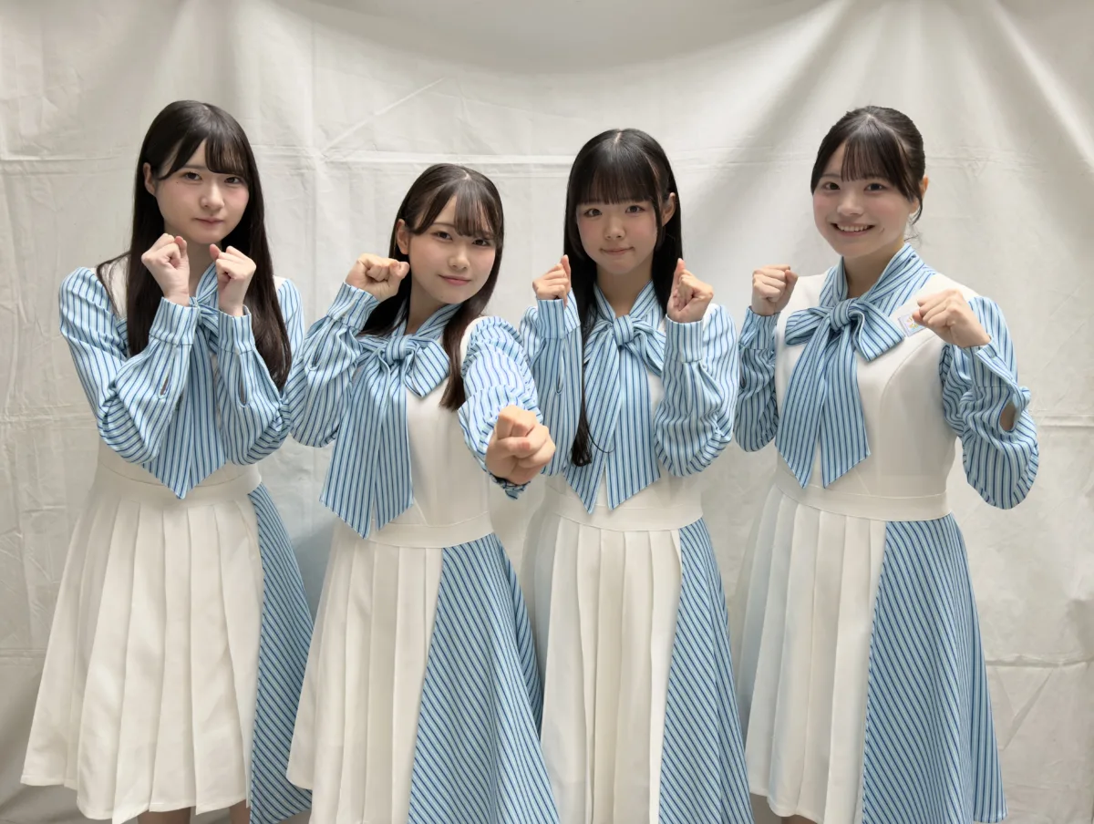 STU48が“原点回帰”のティッシュ配り！GWは「ほぼ毎日会えるアイドル」として広島劇場をアピール