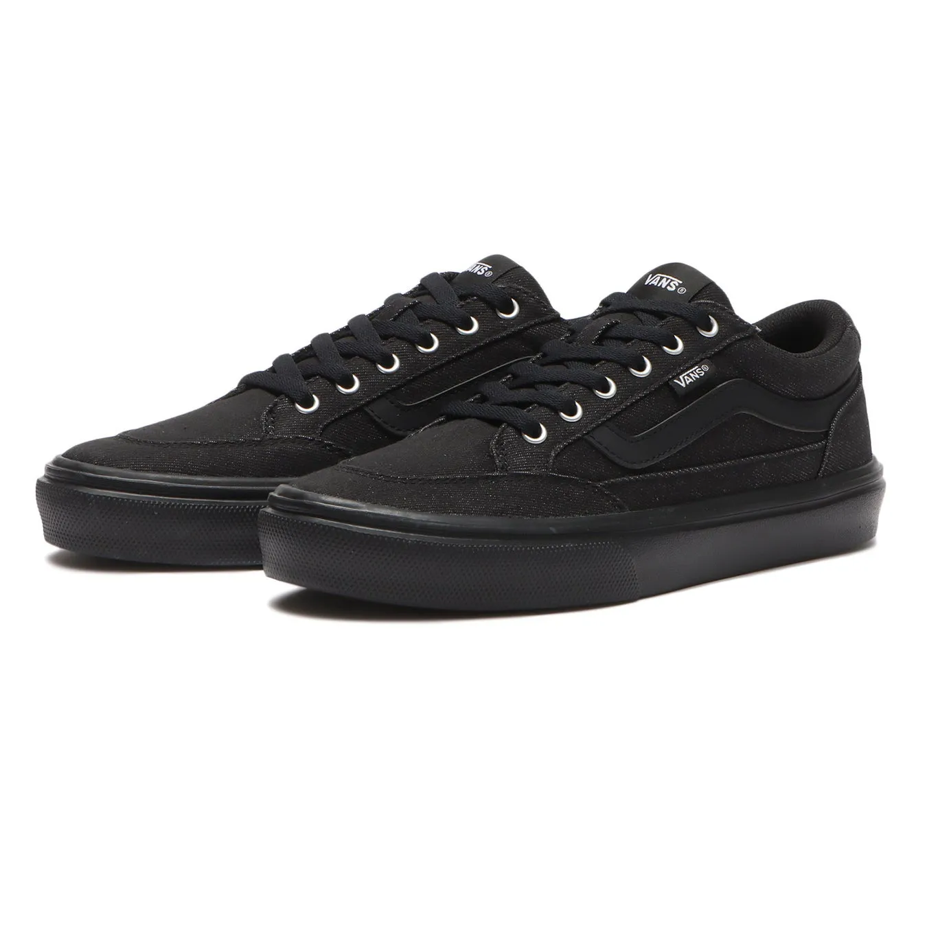 【VANS LITE】名作FALKENが「驚きの軽さ」で待望の復活!中田圭祐&るうこ出演の豪華新ビジュアルも 9 黒色のVANSのスニーカーの画像