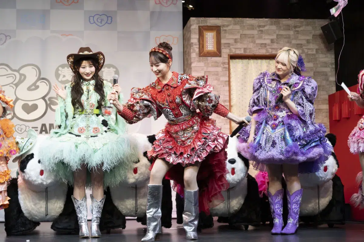 CANDY TUNEデビュー3周年記念イベント「浅草 飴やしき」が花やしきで開催!“湯切りネキ”の実演や限定パンダカーも登場 11 CANDY TUNEデビュー3周年記念イベント「浅草 飴やしき」が花やしきで開催!“湯切りネキ”の実演や限定パンダカーも登場