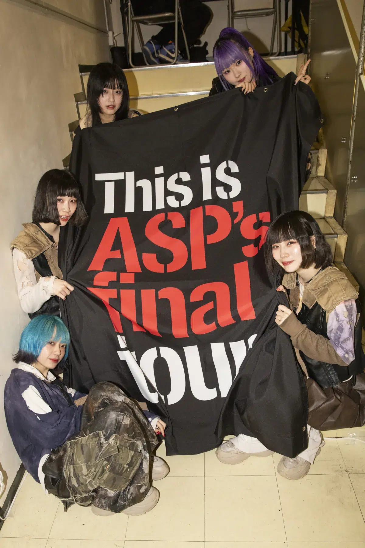 ASP、5年間の活動に幕　Spotify O-WESTで解散ライブ「最高のASP人生をありがとうございました！」最後のアフタームービー公開で物語は完結へ。