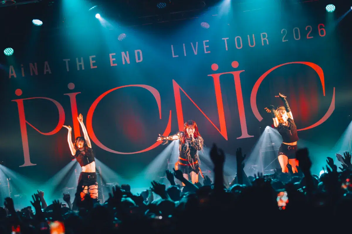 アイナ・ジ・エンド、初のアジアツアー海外公演ファイナル開催！新曲「ルミナス - Luminous」CDシングル発売が決定！