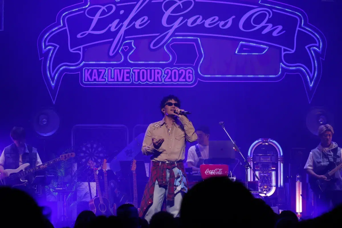 KAZ(GENERATIONS / 数原龍友)、初の全国ソロツアー「KAZ LIVE TOUR 2026 “LIFE GOES ON”」完走！ツアーファイナルでSkoop On Somebody TAKE氏と共演！