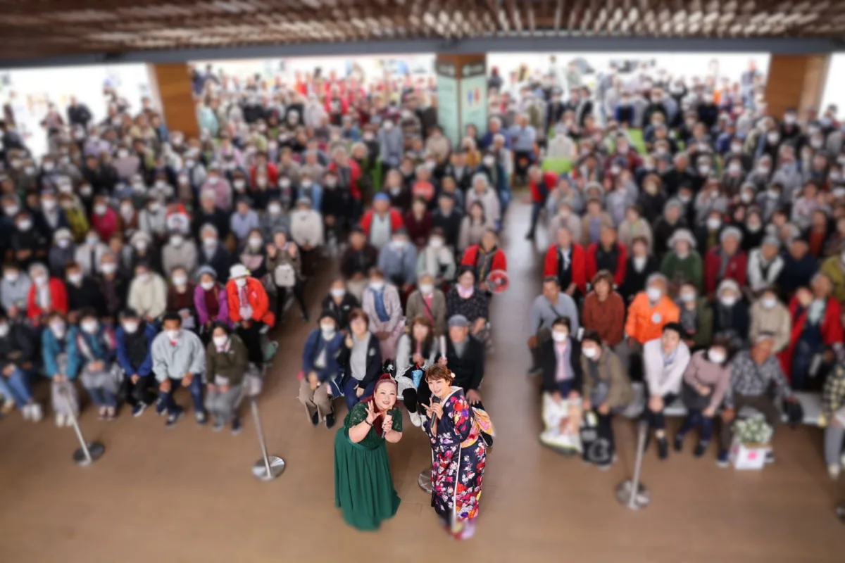 市川由紀乃、応援大使をつとめる福島県・国見町を６年ぶりに来訪！道の駅で新曲を熱唱！国見町のPRも。