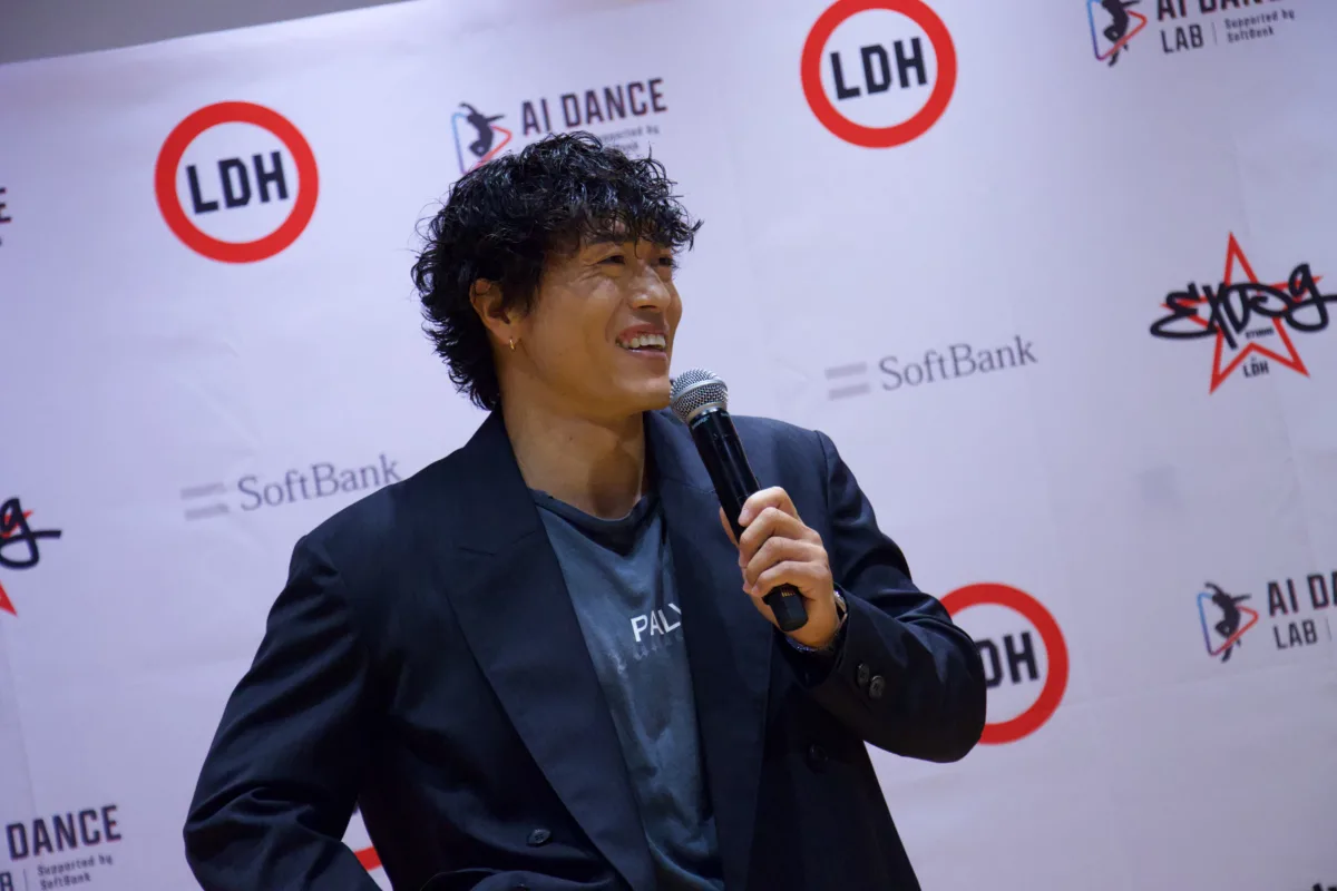 【LDH】生成AIが優しくアドバイス！ダンスの上達を支援する新たなアプリ『AI DANCE LAB Supported by SoftBank』提供開始！中務裕太、奥田力也がローンチ記念イベントに登壇！！LDH SCREAMとEXPG STUDIO生徒がパフォーマンス披露！
