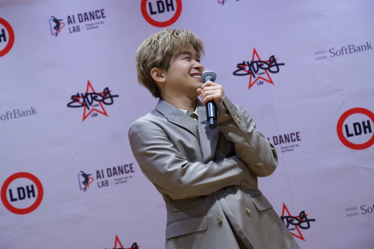 【LDH】生成AIが優しくアドバイス！ダンスの上達を支援する新たなアプリ『AI DANCE LAB Supported by SoftBank』提供開始！中務裕太、奥田力也がローンチ記念イベントに登壇！！LDH SCREAMとEXPG STUDIO生徒がパフォーマンス披露！