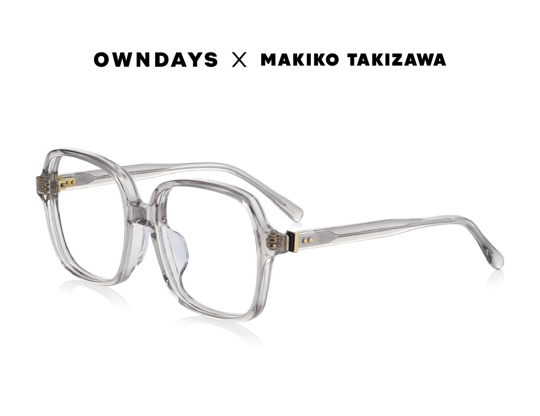 OWNDAYSと滝沢眞規子が初コラボ！「いつもの日」が輝く、品格と小顔を叶える洗練アイウェアコレクションがついに登場